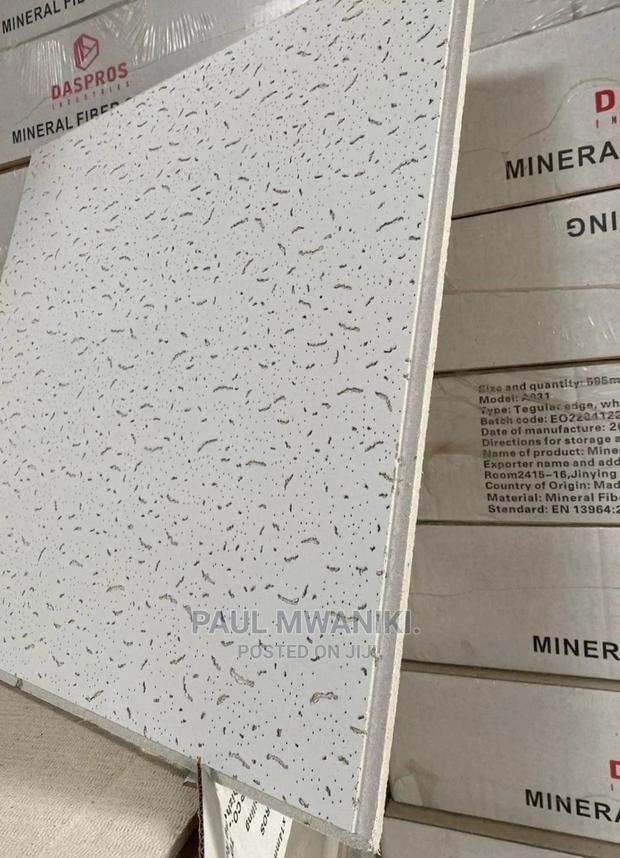 Mineral Fibre Acoustic Ceiling.