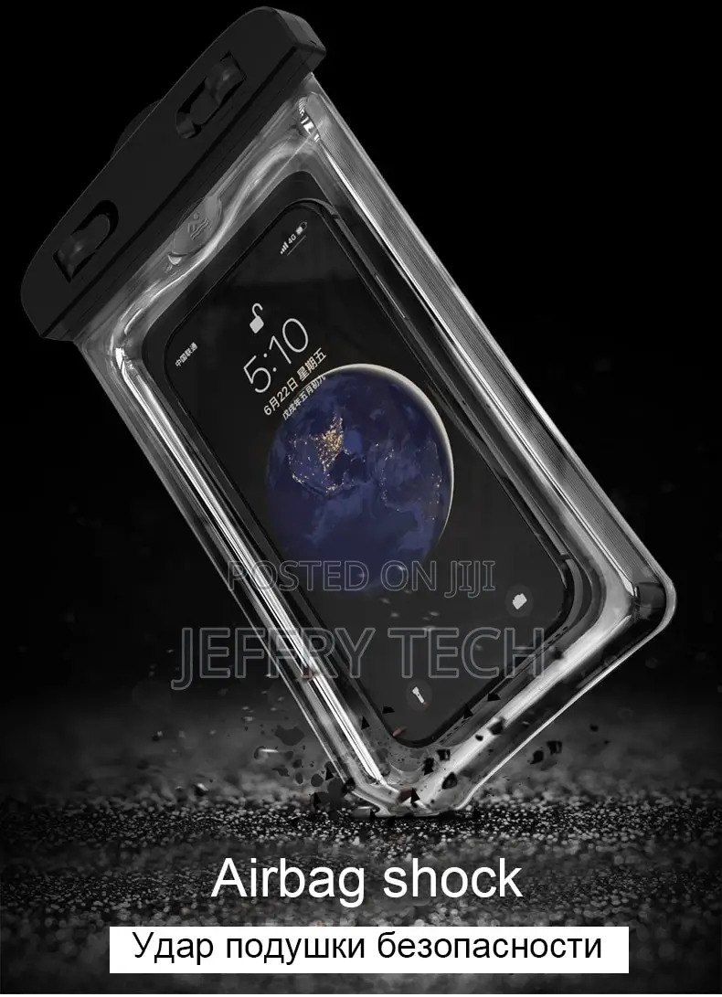 Floating Airbag Waterproof Swim Bag Phone Case for iPhone 11