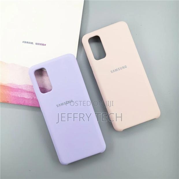 Samsung S20 Plus Ultra 5G Silicone Cover Original Liquid Sil - thumbnail 2