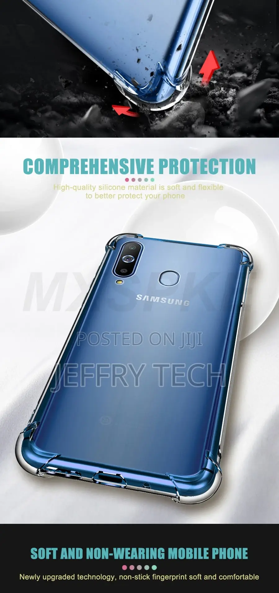Transparent Cases Samsung A11 A21 A31 A41 Phone Case Cover