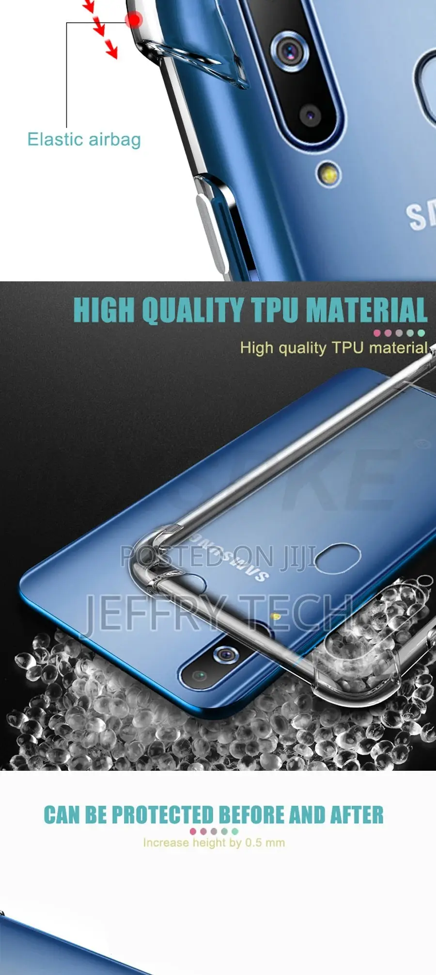 Transparent Cases Samsung A11 A21 A31 A41 Phone Case Cover