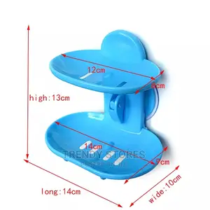 Suction Type Double Layer Soap Holder