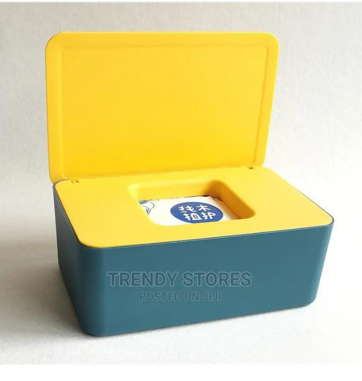 Wet Tissue Box With a Lid.