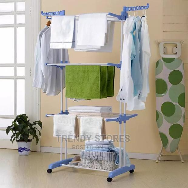 3 Tier Clothes Drying Rack. - main view