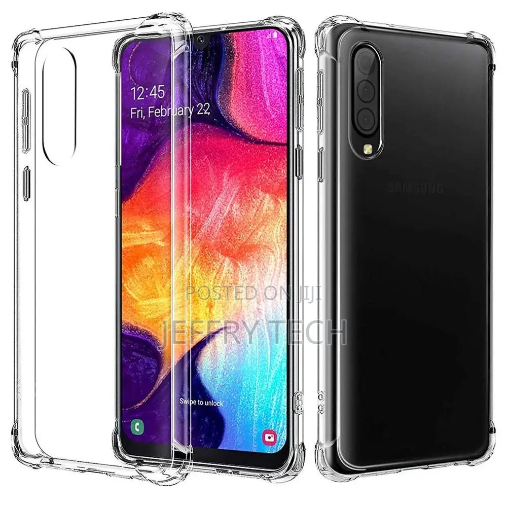 Airbag Transparent Case for Samsung A30S TPU Coque Shell Cap