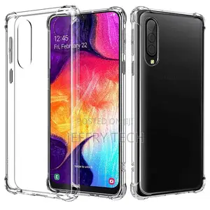 Airbag Transparent Case for Samsung A30S TPU Coque Shell Cap