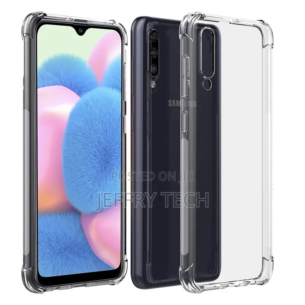 Airbag Transparent Case for Samsung A30S TPU Coque Shell Cap
