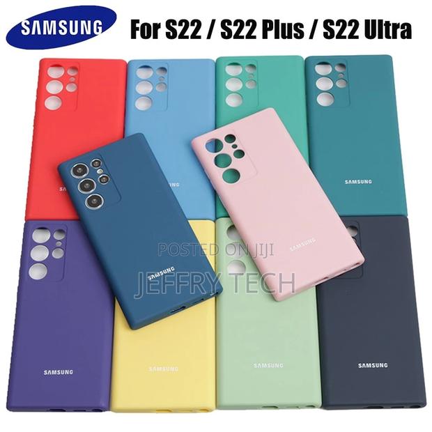Samsung S22 Ultra 5G Case Luxury Silky Soft-Touch Liquid Sil