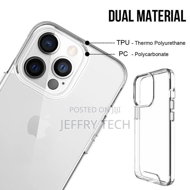 High Hardness Acrylic Crystal Clear Case for iPhone 11 12 13 - thumbnail 3