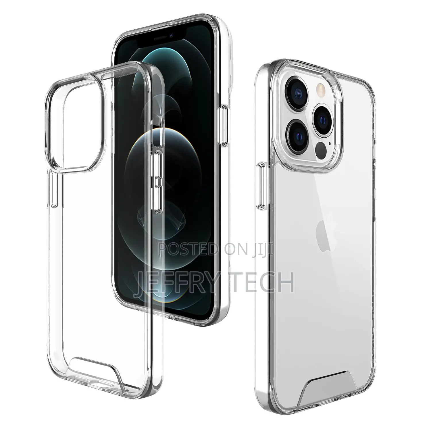 High Hardness Acrylic Crystal Clear Case for iPhone 11 12 13