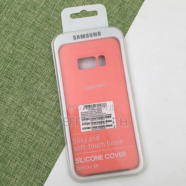Samsung S8 Plus Silky Silicone Cover High Quality Soft-Touch - thumbnail 2