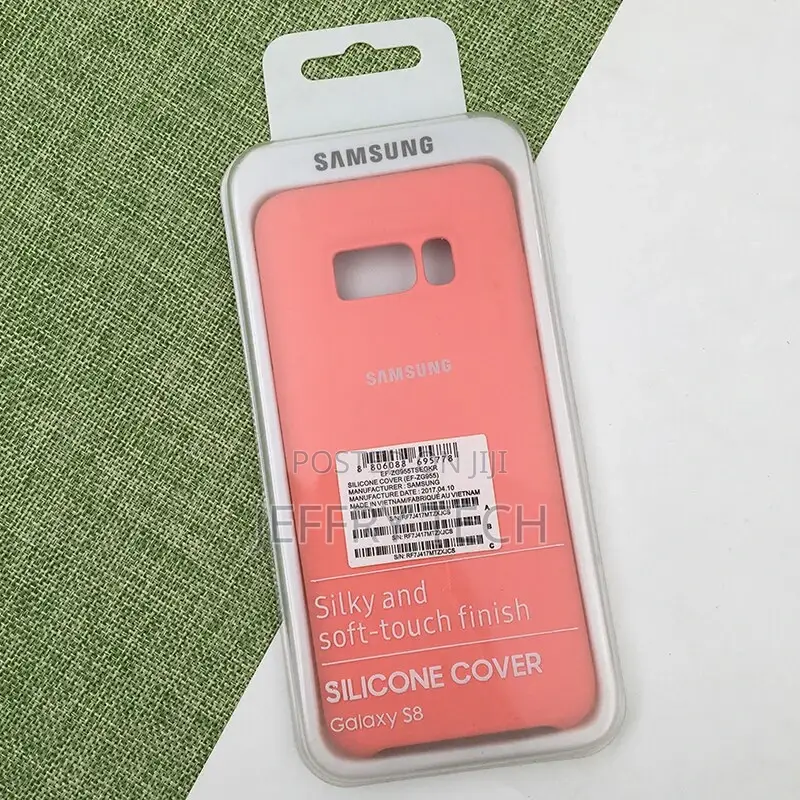 Samsung S8 Plus Silky Silicone Cover High Quality Soft-Touch