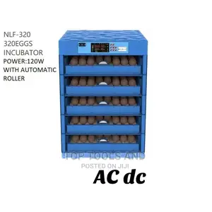 AC DC Egg Incubator 128 Eggs 90w