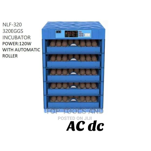 AC DC Egg Incubator 128 Eggs 90w - main view