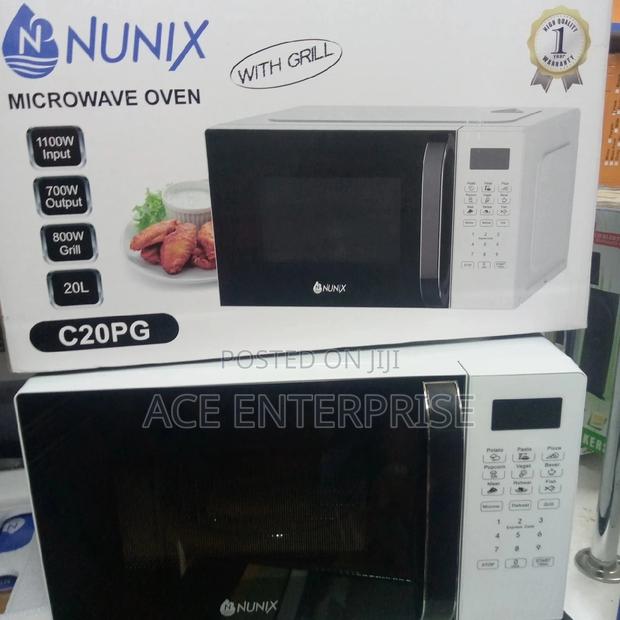 Nunix Digital Microwave Oven With Grill - main view