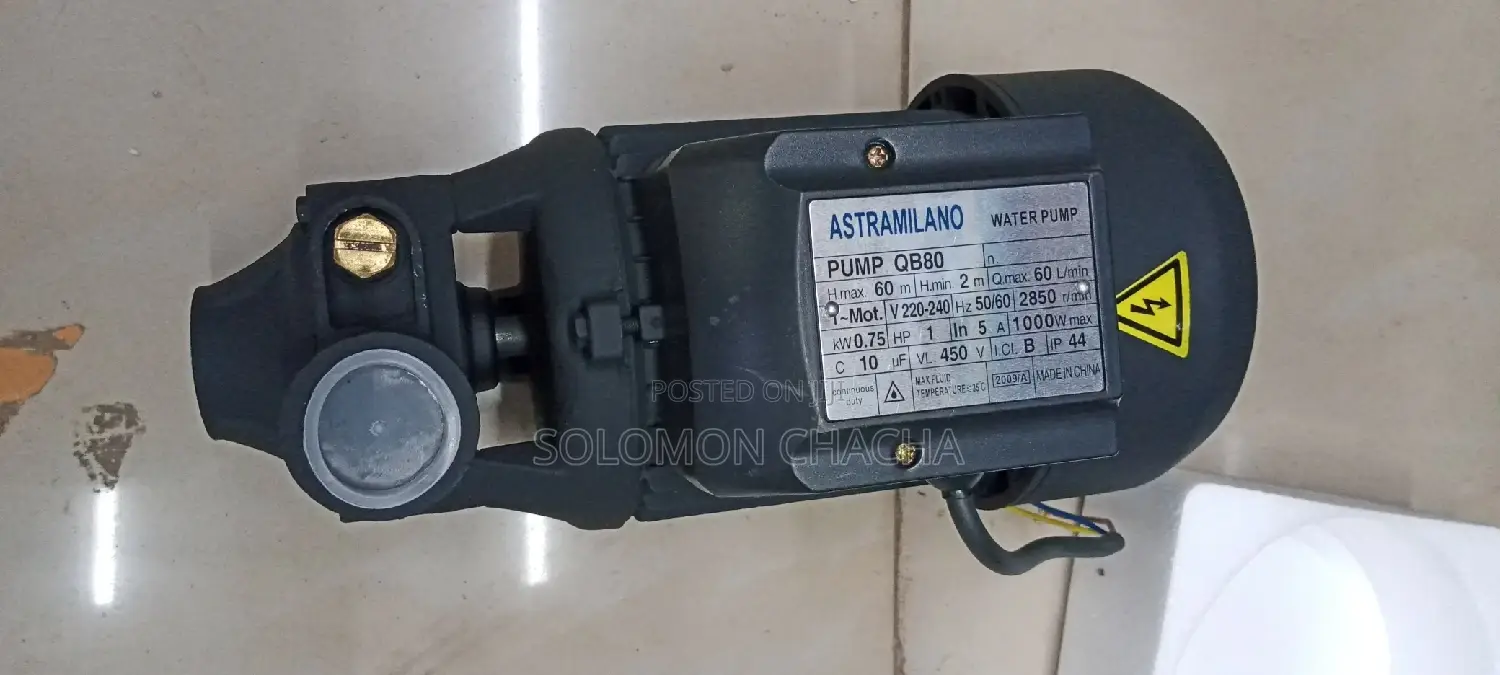 Astramilano 1hp Booster Pump Head 60M