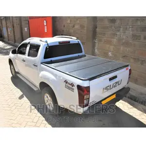 Aluminum Hard Tri Fold Tonneau Cover for Isuzu D-Max Double