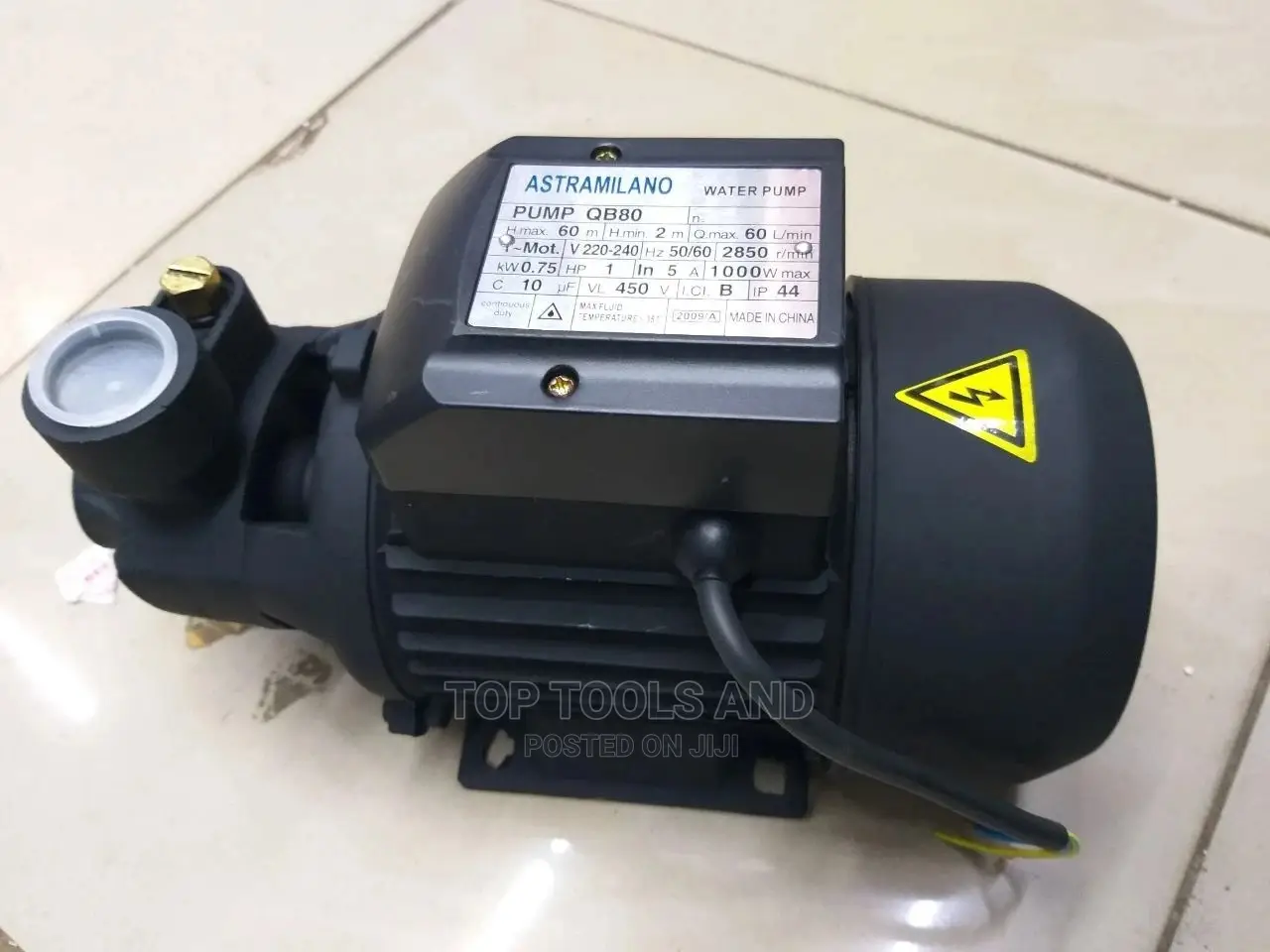 Astramilano Booster Pump 1hp (QB80)