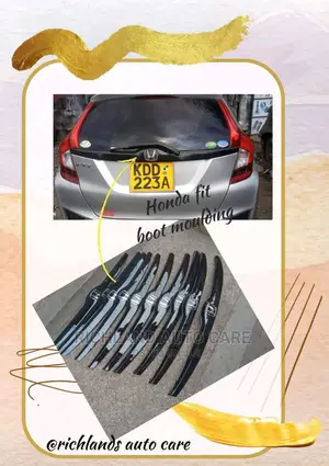 Boot Handle Honda Fit 2015 Black