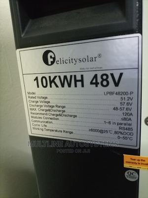 Felicity 10kw 48V Lithium Ion Battery (200ah 48V) - thumbnail 2