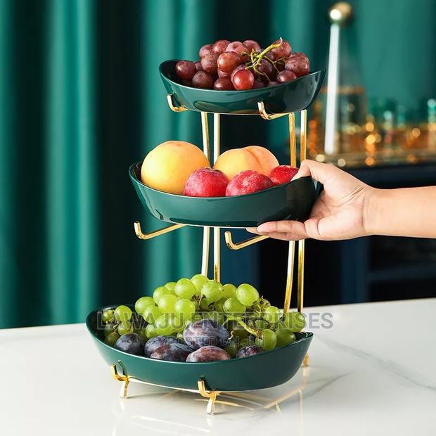 3 Tier Nordic Ceramic Fruit / Snack Stand - thumbnail 2