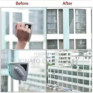 Double Sided Magnetic Window Cleaner for Home and Office