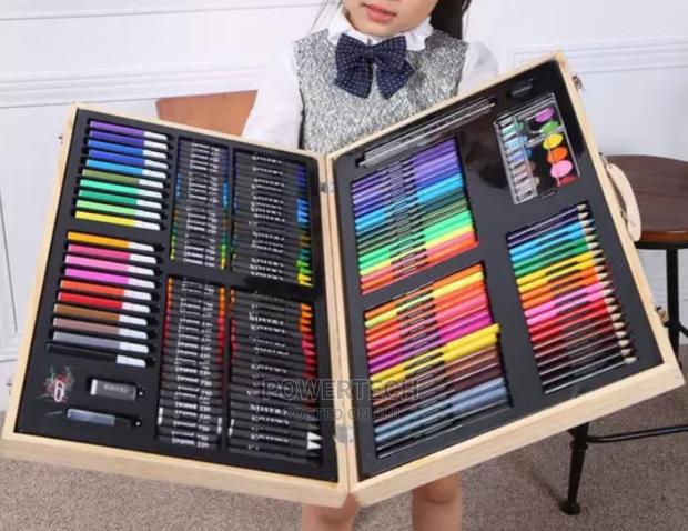 Wooden Art Art Set. - main view