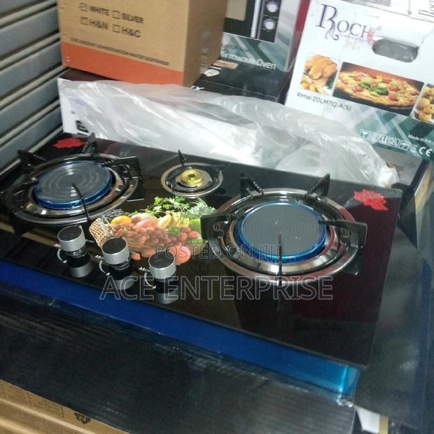 Nunix ELEGANT CONVINIENT 3 Burner Table Top Gas Cooker - main view
