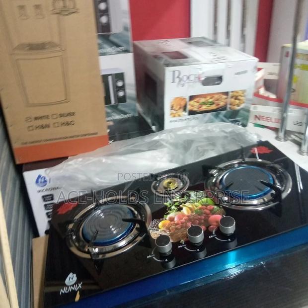 Nunix ELEGANT CONVINIENT 3 Burner Gas Cooker