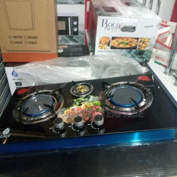 Nunix 3 Burner Table Top - main view
