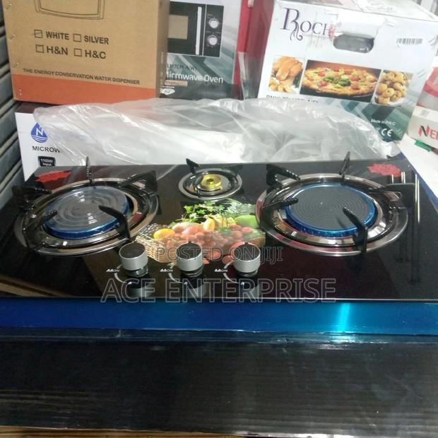Nunix ELEGANT CONVINIENT 3 Burner Table Top Cooker Infrared - main view