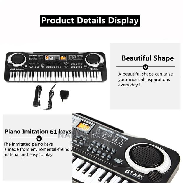 61 Key Electric Kids Piano Keyboard Available - main view