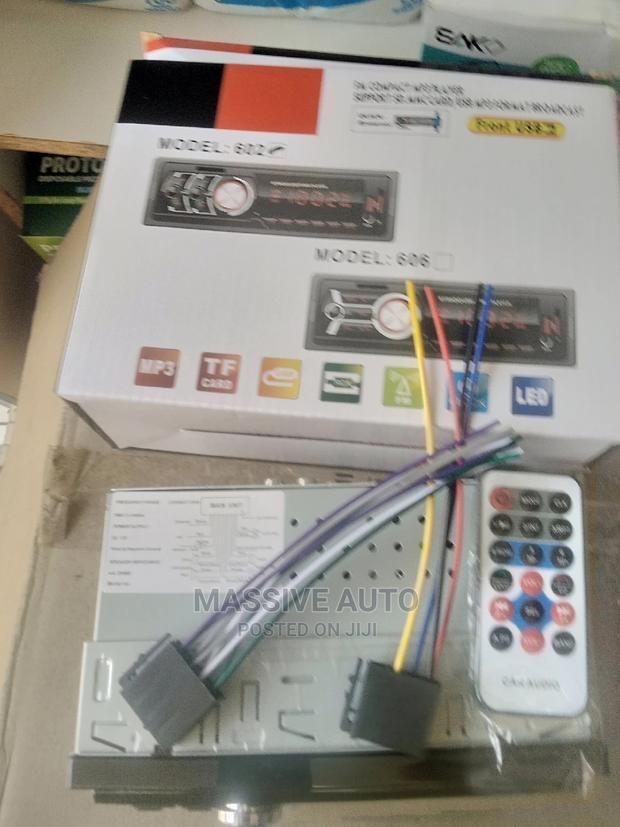 Wired FM Car Radio Available
