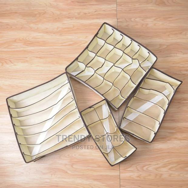 4pcs Innerwear Organisers With Dividers - thumbnail 4