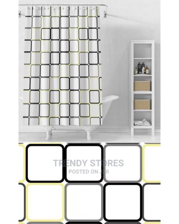 Shower Curtains With Hooks. - main view