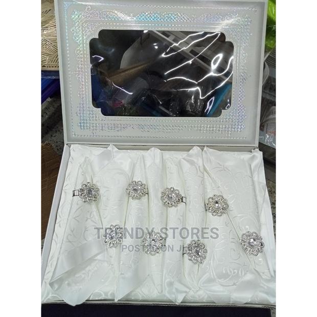 Table Cloth, 8 Pieces Napkin With Napkin Holders