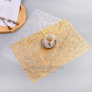 6pcs Pvc Non-Woven Table Mats - thumbnail 2