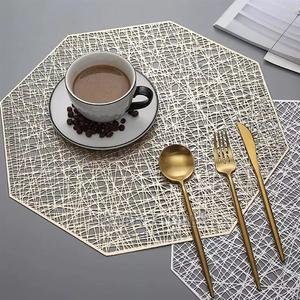6pcs Pvc Non-Woven Table Mats - thumbnail 2