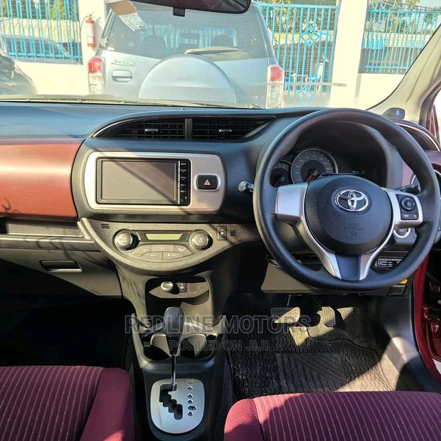 Toyota Vitz 2016 Red - thumbnail 3