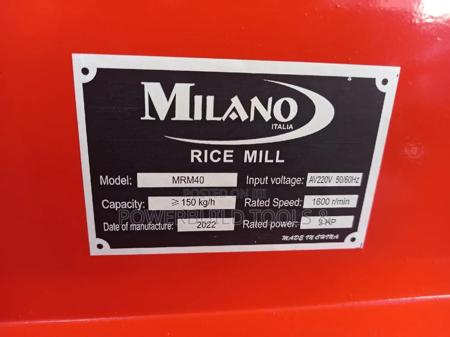 Rice Mill (Mrm40)