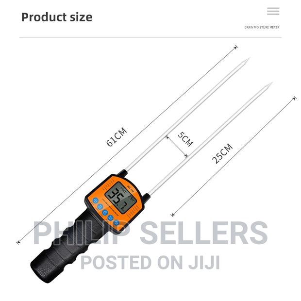 Professional Digital Grain Moisture Meter for Corn Wheat Ri