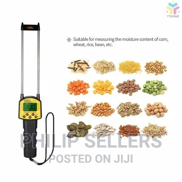 Grain Moisture Meter Hygrometer for Corn, Wheat, Rice, Beans - thumbnail 2