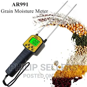 Grain Moisture Meter Hygrometer for Corn, Wheat, Rice, Beans