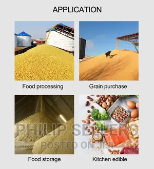 Digital Grain Moisture Meter Handheld LCD Hygrometer With Me