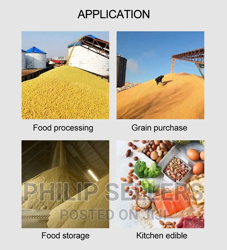 Digital Grain Moisture Meter Handheld LCD Hygrometer With Me