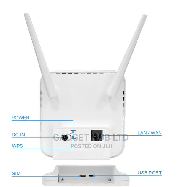 Olax AX6 Pro 4G Wifi Router Rechargeable With Ethernet - thumbnail 2