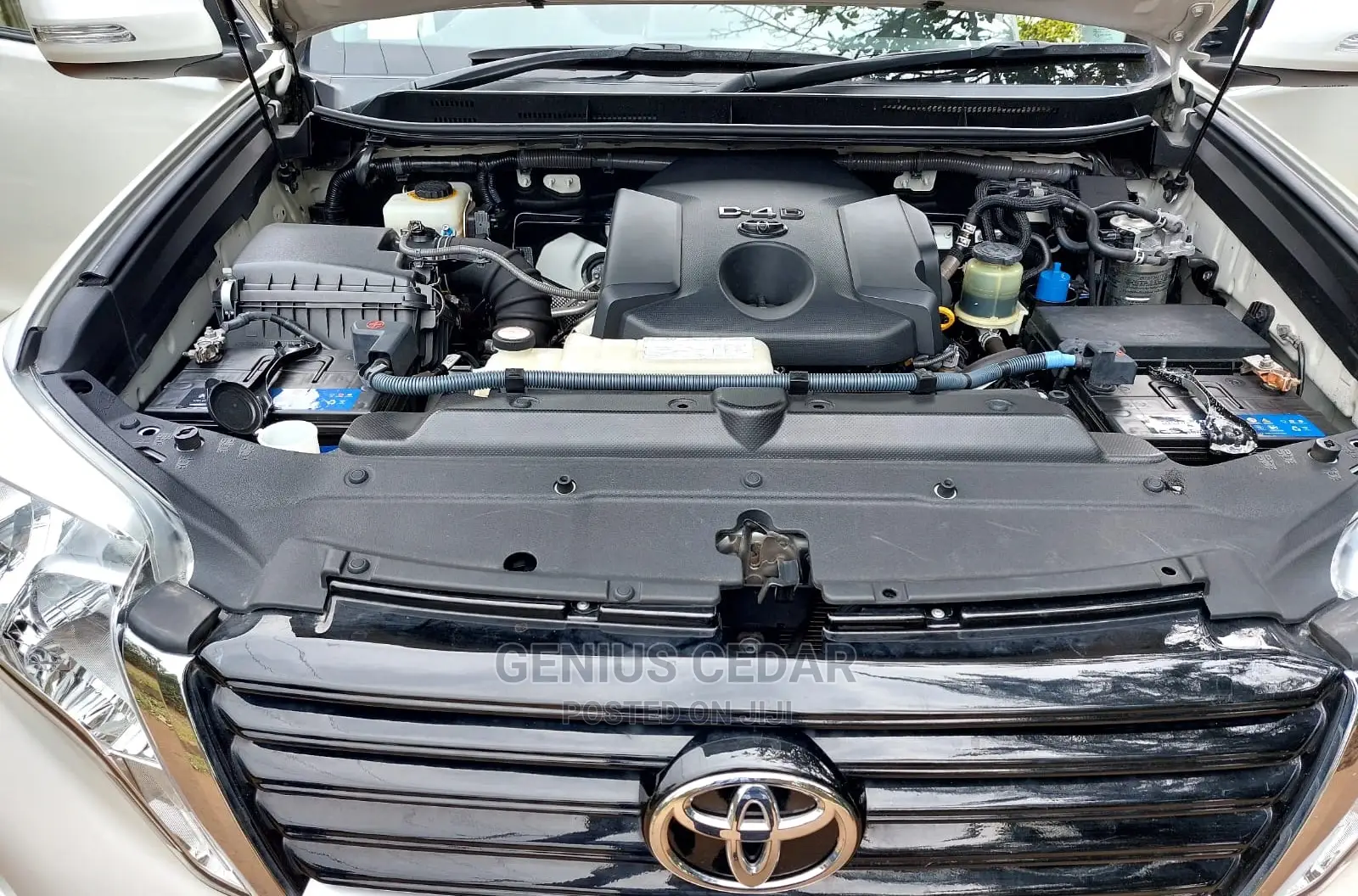 Toyota Land Cruiser Prado 2015 White
