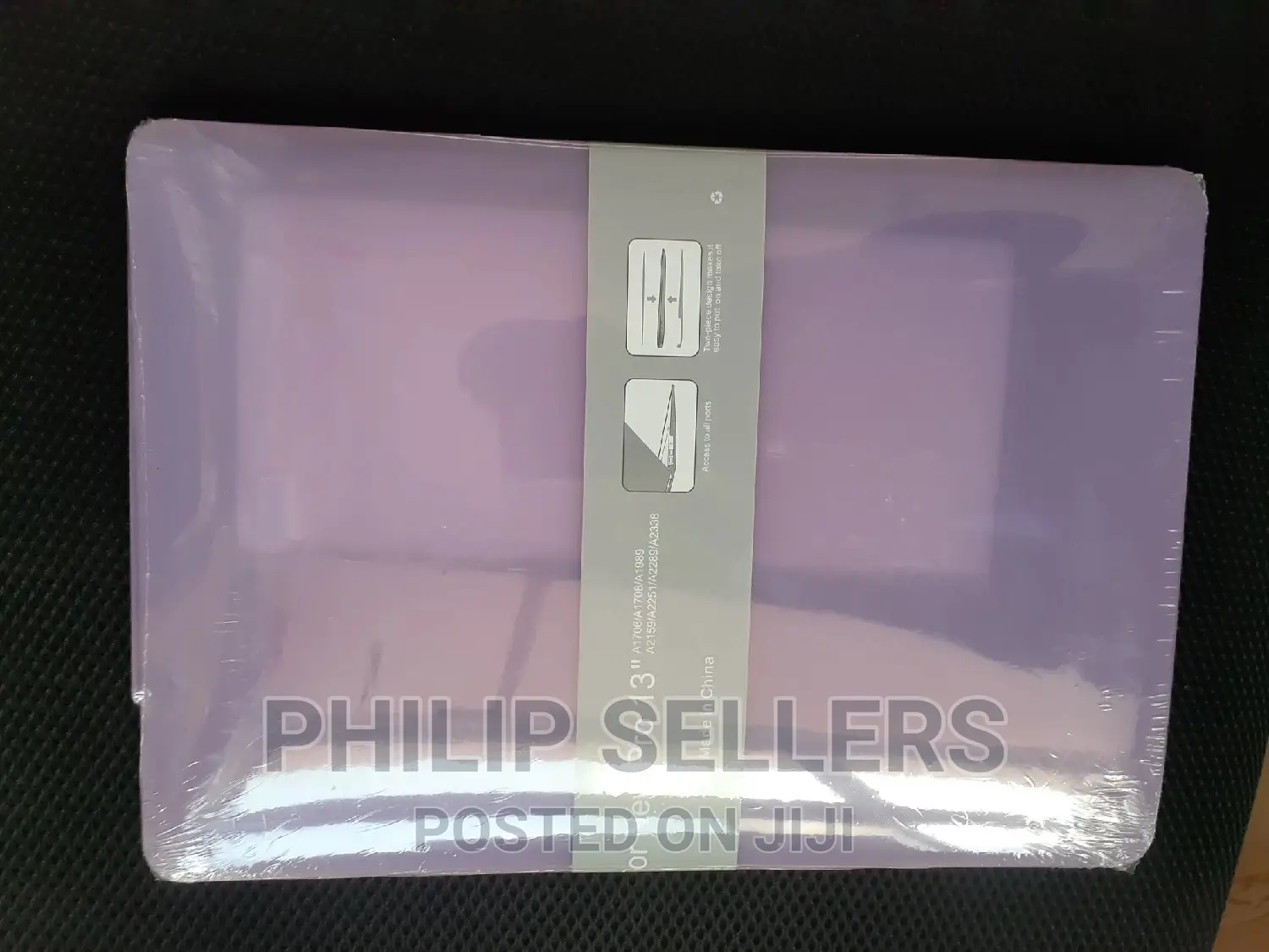 Portable Cute Protective Plastic Case Cover for Macbook Air