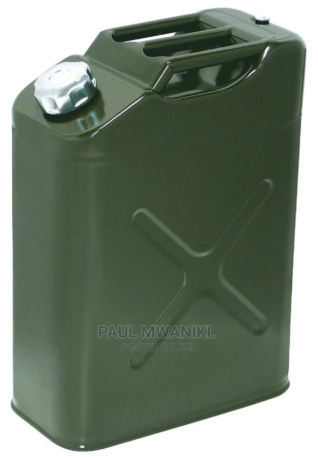 5-Gallon Metal Safety Jerry Can 20L.