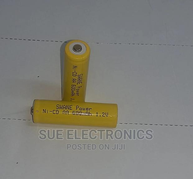 Battery Cell AA 600mah 1.2V - main view